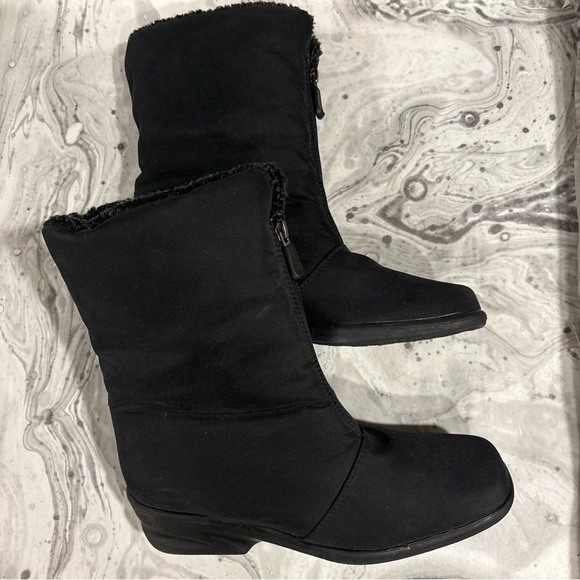 Toe Warmers Canada 10N T04924 Cozy Black Women's Winter Boots - Picture 13 of 14